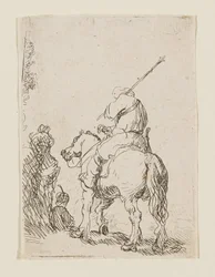 A Turbaned Soldier on Horseback