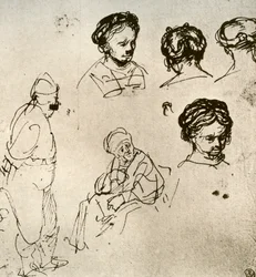 A Page of Sketches