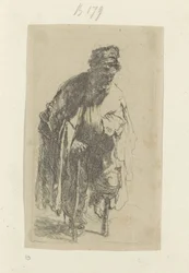 Beggar with a Wooden Leg