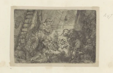 Circumcision in the Stable (Recueil de quatre-vingt-cinq estampes originales)