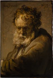 Bust of a Bearded Old Man, 1633