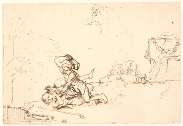 Cain Slaying Abel