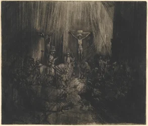 Christ Crucified between the Two Thieves (The Three Crosses)