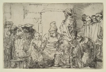 Christ Seated Disputing with the Doctors