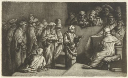 Christ Disputing with the Doctors: A Sketch