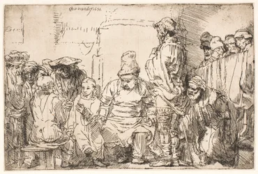 Christ Seated Disputing with the Doctors
