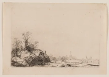 Cottage Beside a Canal With a View of Ouderkerk