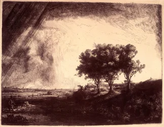 The Landscape with the Three Trees