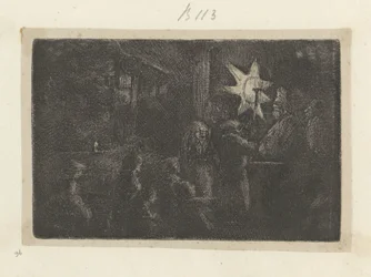 Epiphany: A Night Scene (Recueil de quatre-vingt-cinq estampes originales)