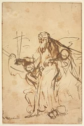 God the Father Supported by Angels