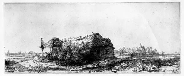 Landscape with a Cottage and Haybarn