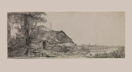 Landscape with a Cottage and a Large Tree
