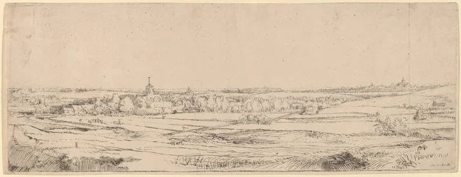 Landscape with a View Toward Haarlem