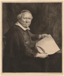 Lieven Willemsz van Coppenol: the Larger Plate