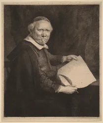 Lieven Willemsz van Coppenol: the Larger Plate
