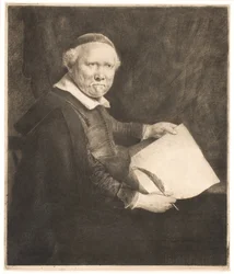 Lieven Willemsz van Coppenol, Writing-Master: The Larger Plate