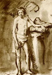 Nude Drawing for a Youth