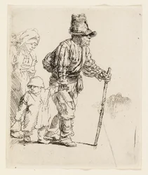 Peasant Family on the Tramp