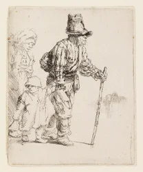 Peasant Family on the Tramp