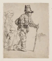 Peasant Family on the Move