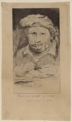 Rembrandt 1645 self portrait in the collection of Mariette