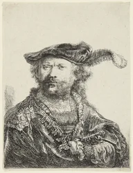 Rembrandt in Velvet Cap