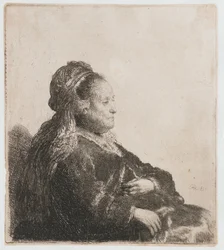 Rembrandt’s Mother Seated