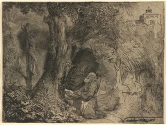 Saint Francis Praying Under a Tree