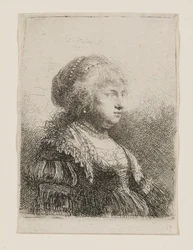Saskia with Pearls in Her Hair