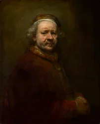 Self Portrait at the Age of 63, 1669