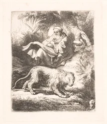 St. Jerome reading