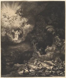 The Angel Appearing to the Shepherds