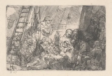 The Circumcision in the Stable, 1646-54