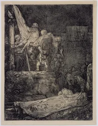 The Descent from the Cross by Torchlight