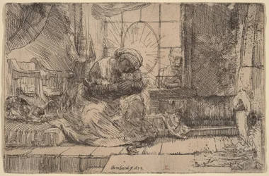 The Virgin and Child with the Cat and Snake