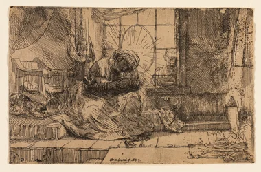 The Virgin and Child with the Cat and the Snake