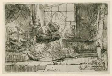 The Virgin and Child with the Cat and the Snake