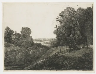 The Flight into Egypt (altered plate from Seghers)