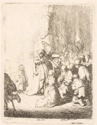 The Presentation in the Temple (small plate)