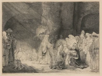 The Presentation in the Temple: Oblong Print