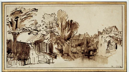 View of the Singel Canal in Amersfoort