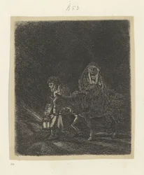 Flight into Egypt: Night Scene