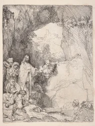 The Raising of Lazarus (Small Plate)