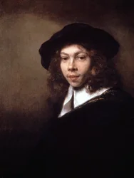 Youth in a Black Cap