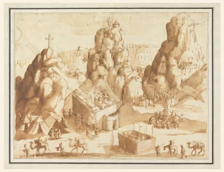 Fantastic Landscape with Scenes from the Old and New Testaments