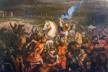 Battle of Formigny (detail)