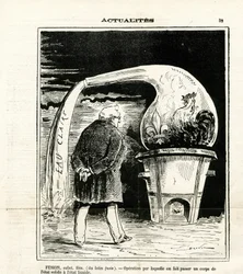 Illustration of Jules Renard Draner in Le Charivari
