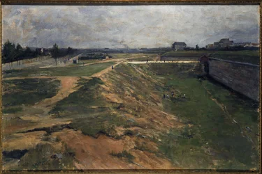 View of Fort de Vanves (circa 1880)