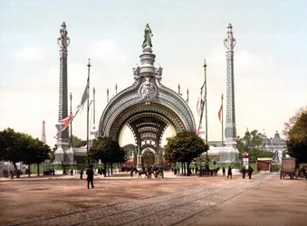 Grand Entrance of the 1900 Universal Exhibition in Paris by Rene Binet