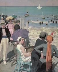 Bathing Time at Cabourg